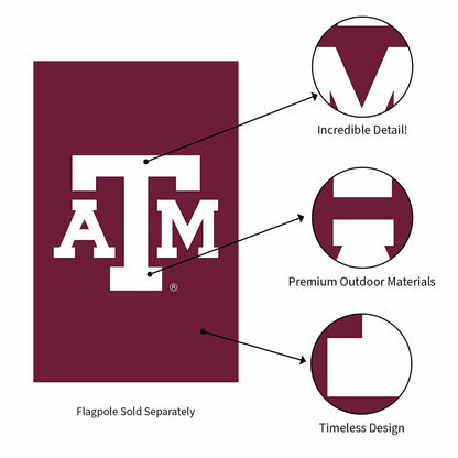 Team Sports America Value - Applique Flag, Reg, Texas A&M