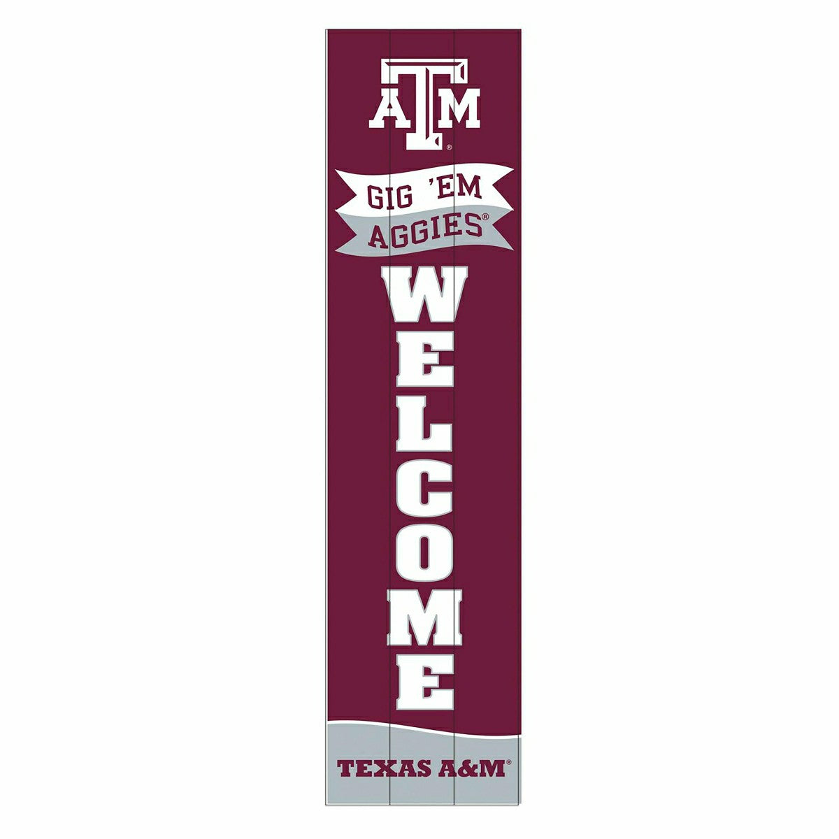 Team Sports America Classic - Texas A&M Large Single Sided Leaner, 46"