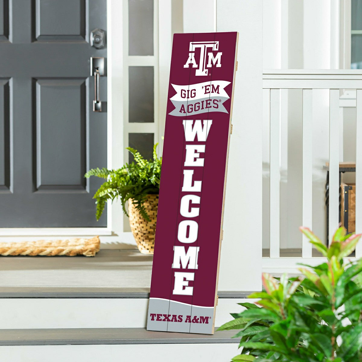 Team Sports America Classic - Texas A&M Large Single Sided Leaner, 46"