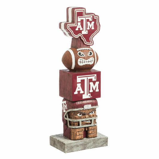 Team Sports America Essential - Texas A&M Aggies Tiki Team Totem Garden Statue