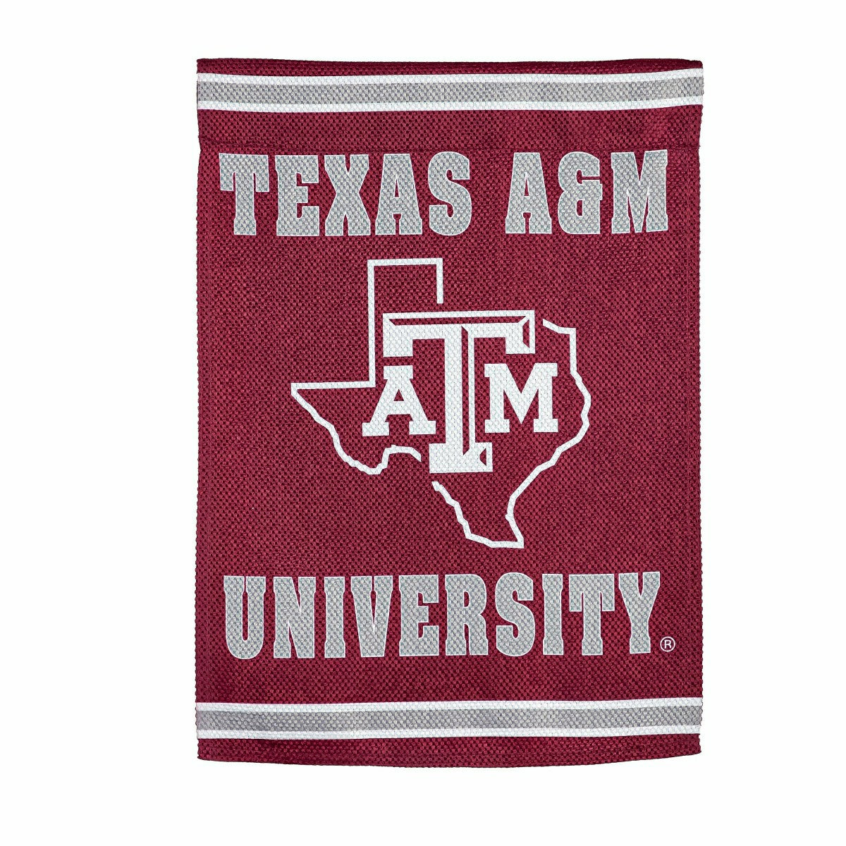 Team Sports America Essential - Embossed Suede Flag, House Size, Texas A&M