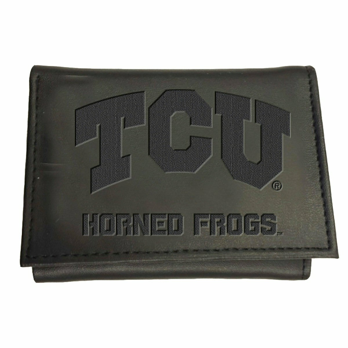 Team Sports America Trending - TCU, Tri-Fold Wallet, Black