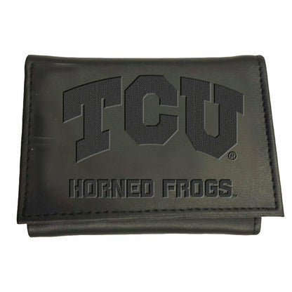 Team Sports America Trending - TCU, Tri-Fold Wallet, Black