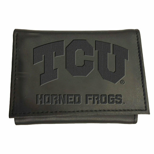 Team Sports America Trending - TCU, Tri-Fold Wallet, Black