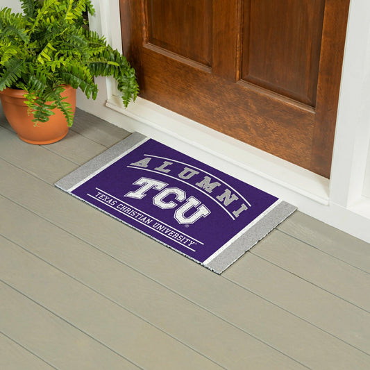 Team Sports America Everyday - Texas Christian University Alumni Mat, 28"x16"