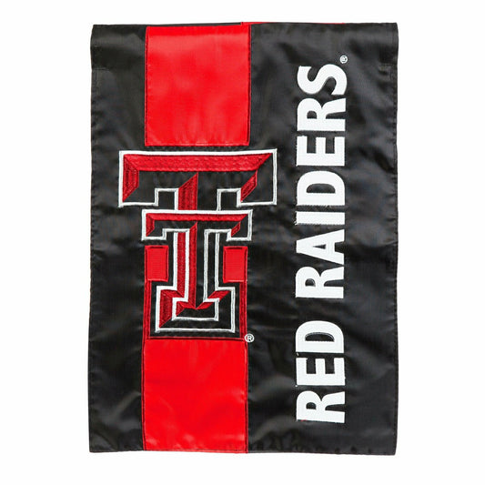 Team Sports America Essential - Texas Tech Embellished Garden Flag