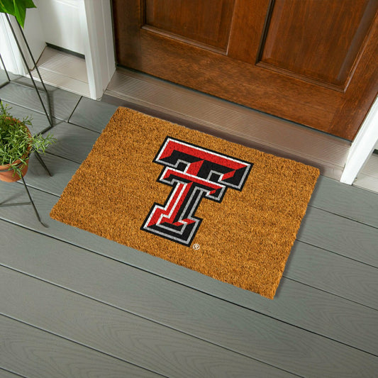 Team Sports America Value - Coir Mat, 16"x28", Texas Tech University