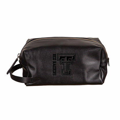 Team Sports America Everyday - Texas Tech University, Embossed Toiletry Bag, Black