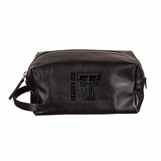 Team Sports America Everyday - Texas Tech University, Embossed Toiletry Bag, Black