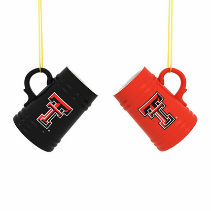 Team Sports America Value - Texas Tech University Ceramic Mini Stein, 3oz, set of 2