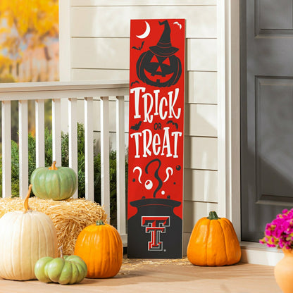 Team Sports America Value - 47" Double Sided Leaner, Texas Tech University, Halloween