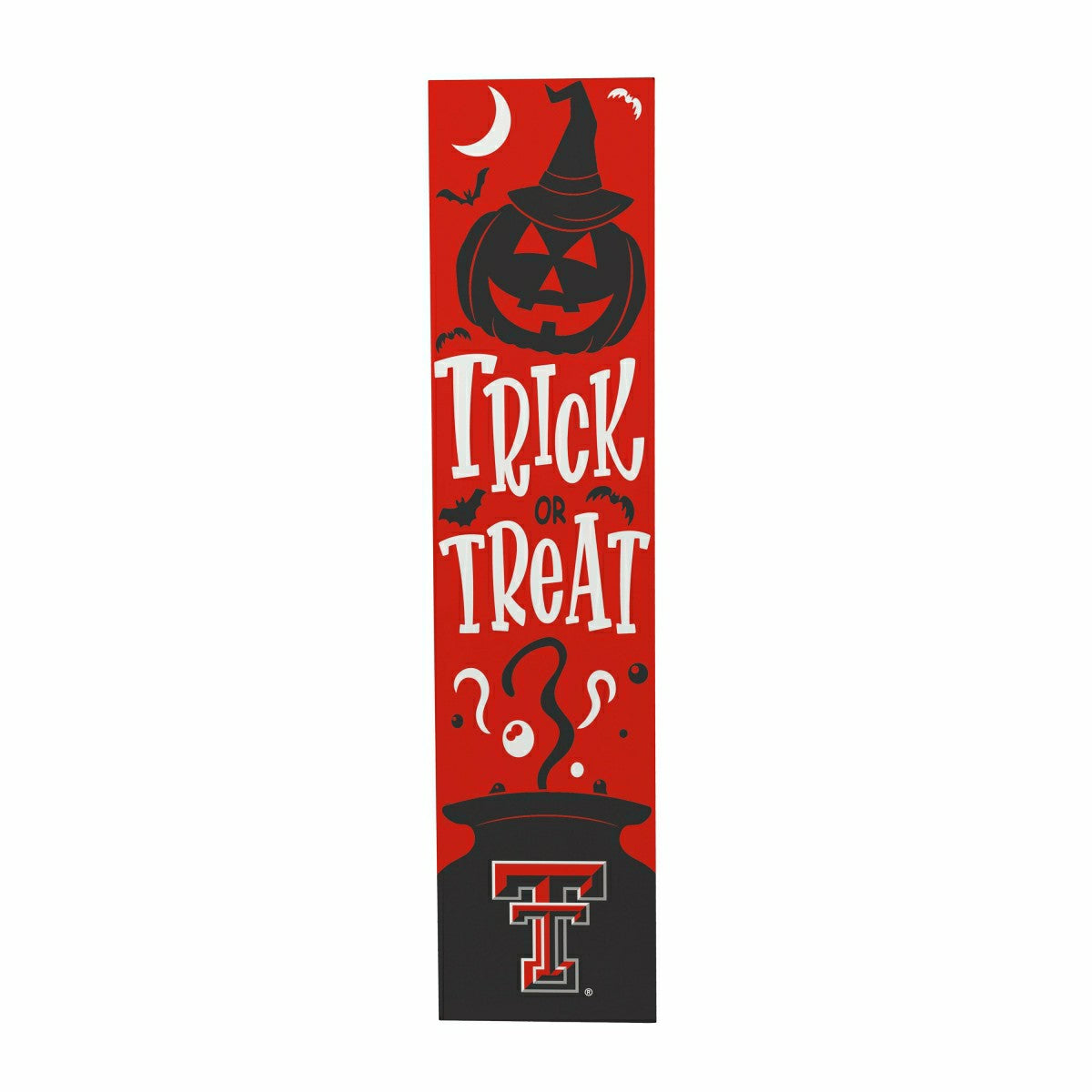 Team Sports America Value - 47" Double Sided Leaner, Texas Tech University, Halloween