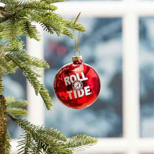 Team Sports America Trending - Blown Glass Ornament, University of Alabama
