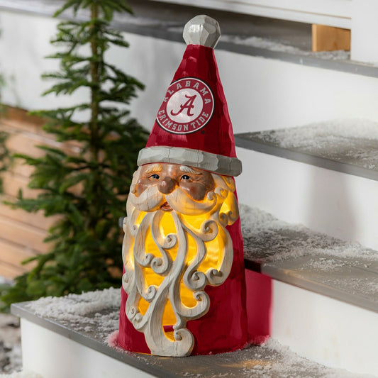 Team Sports America Best Seller - University of Alabama Santa LED Statuary, 26"