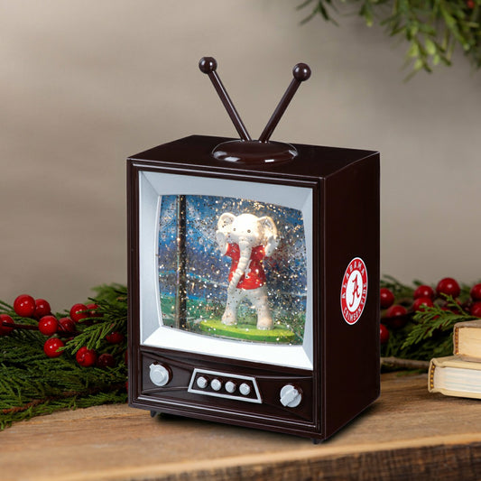 Team Sports America Classic - University of Alabama Vintage TV Water Lantern
