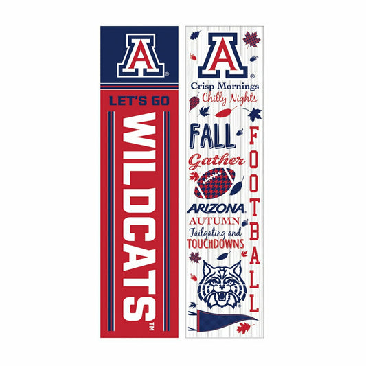 Team Sports America Classic - University of Arizona 46" Double Sided Leaner, Fall Seasonal