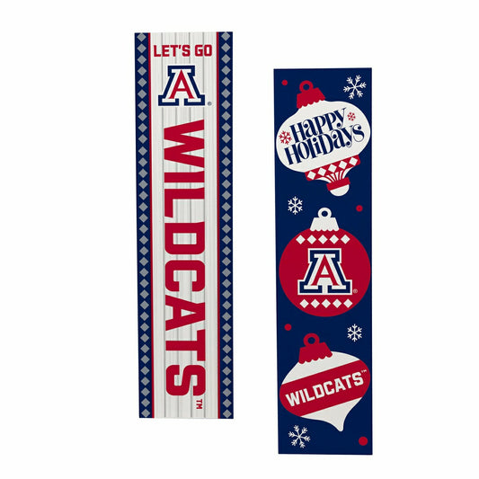 Team Sports America Essential - University of Arizona 47" Double Sided Leaner, Christmas