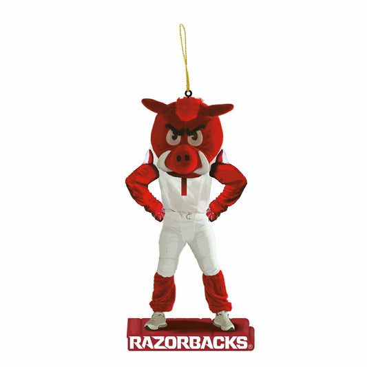 Team Sports America Signature - University of Arkansas, Mascot Statue Orn