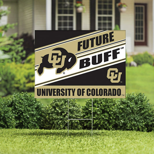 Team Sports America Signature - University of Colorado Coroplast Yard Sign, Future Student