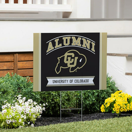 Team Sports America Trending - University of Colorado Coroplast Yard Sign Alumni