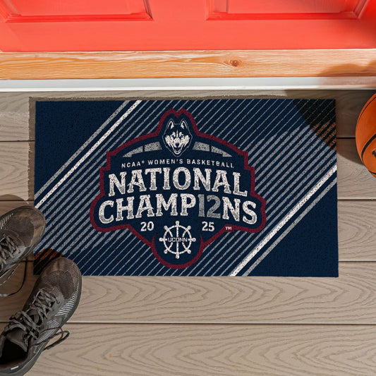 Team Sports America Classic - University of Connecticut, Womens NCAA Basketball Champions Turf Mat,