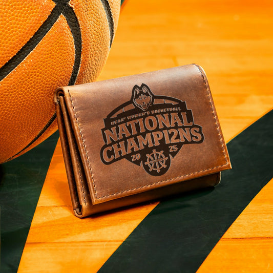 Team Sports America Essential - University of Connecticut, Womens NCAA Basketball Champions Wallet, Tr