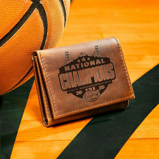 Team Sports America Trending - University of Florida, Mens NCAA Basketball Champions Wallet, Tri-fold