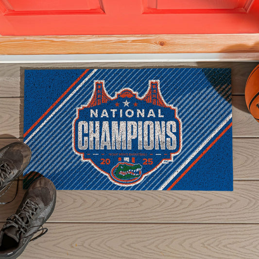 Team Sports America Recommended - University of Florida, Mens NCAA Basketball Champions Turf Mat, Color
