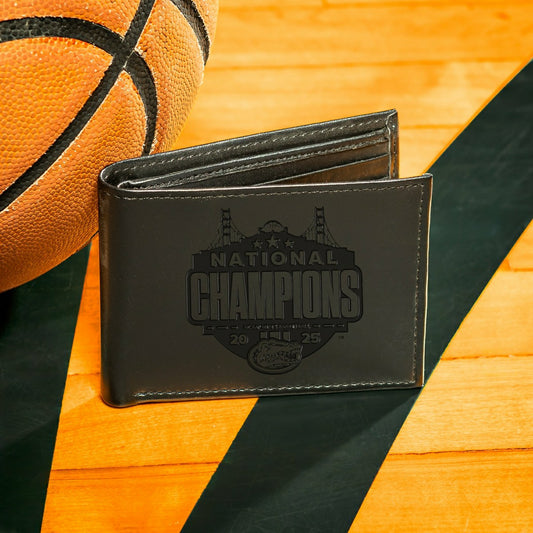 Team Sports America Classic - University of Florida, Mens NCAA Basketball Champions Wallet, Bi-fold,