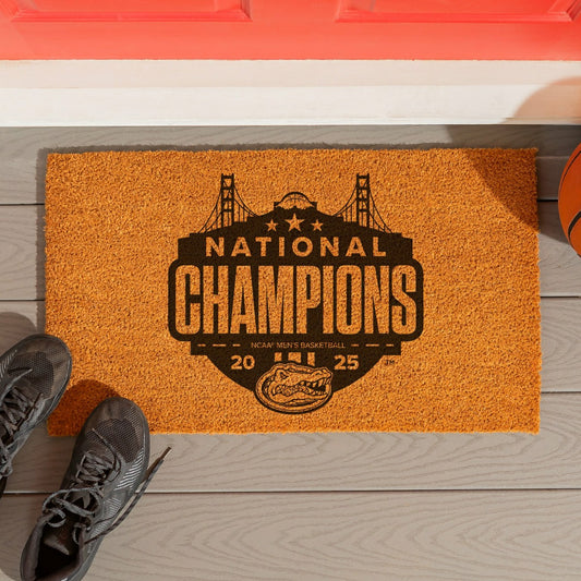Team Sports America Best Seller - University of Florida, Mens NCAA Basketball Champions Coir Mat, One Co
