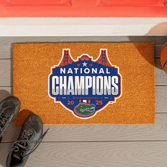 Team Sports America Recommended - University of Florida, Mens NCAA Basketball Champions Coir Mat, Full C