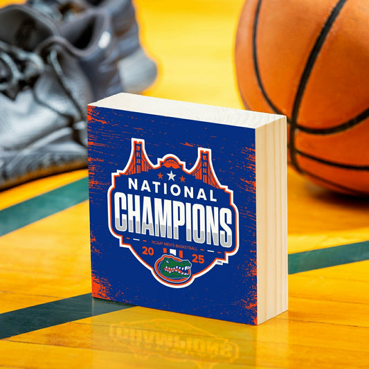 Team Sports America Exclusive - University of Florida, Mens NCAA Basketball Champions Plock, Down Home Fans, 6x6