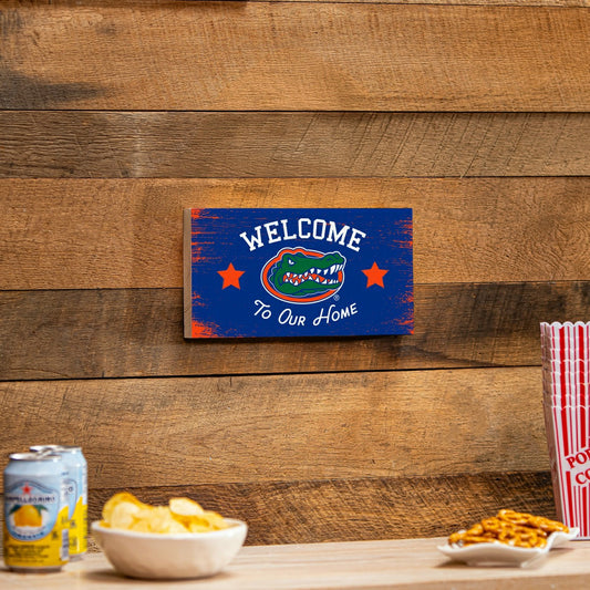 Team Sports America Essential - University of Florida Wood Wall Sign, 6x11