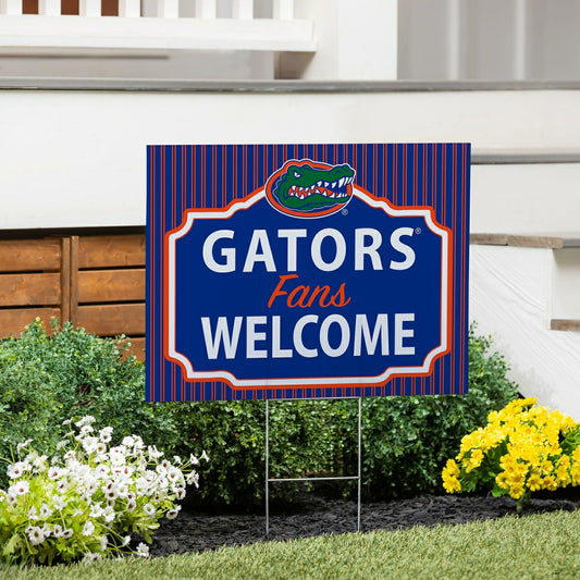 Team Sports America Classic - University of Florida Coroplast Yard Sign, "Fans Welcome"