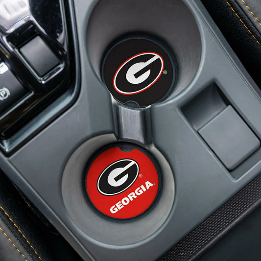Team Sports America Classic - University of Georgia Car Coaster Set, 2pc
