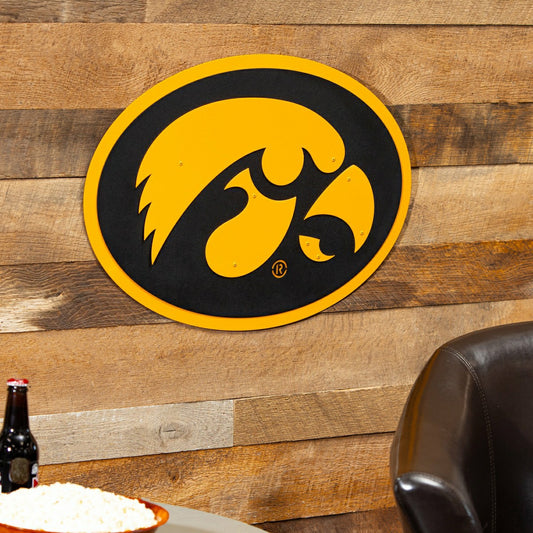 Team Sports America Trending - University of Iowa Premier Metal Wall Art