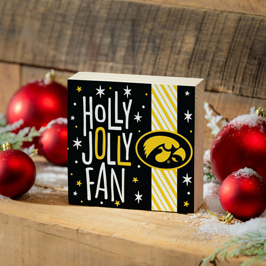 Team Sports America Classic - University of Iowa Block, Holiday, 6x6