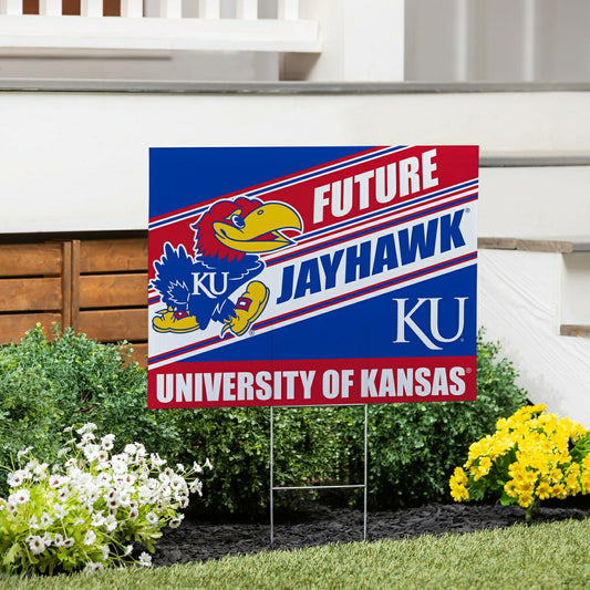 Team Sports America Best Seller - University of Kansas Coroplast Yard Sign, Future Student