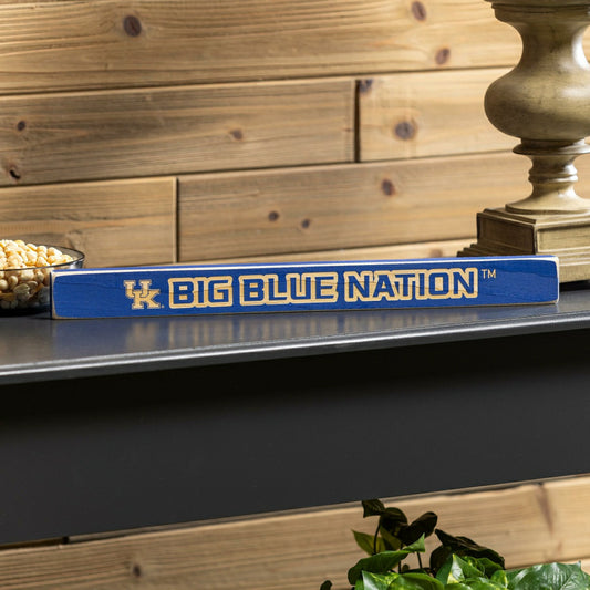Team Sports America Exclusive - University of Kentucky Engraved Wood Sign, 1.5" x 18"