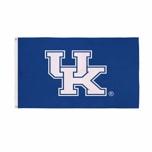 Team Sports America Exclusive - University of Kentucky Single Sided Estate Flag with 2 Grommets, 3'x5'