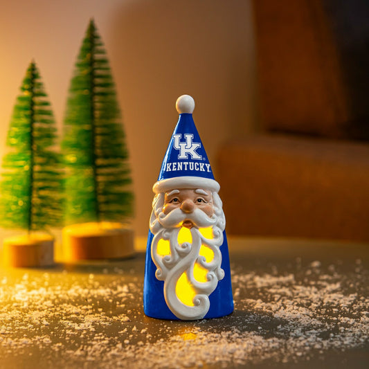 Team Sports America Everyday - University of Kentucky Santa LED Statuary, 8"