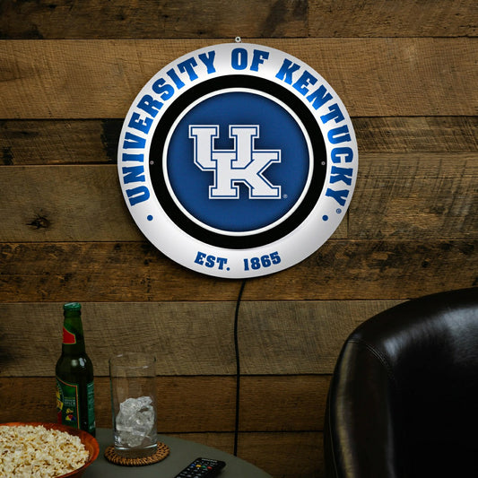 Team Sports America Best Seller - University of Kentucky, Metal Lite, Round