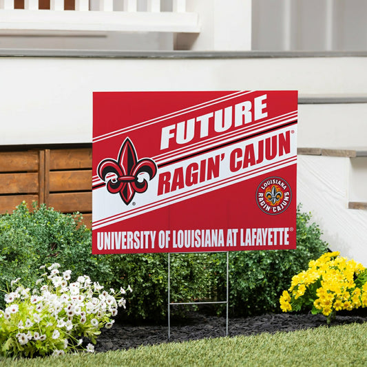 Team Sports America Trending - Louisiana at Lafayette University Coroplast Yard Sign, Future Student
