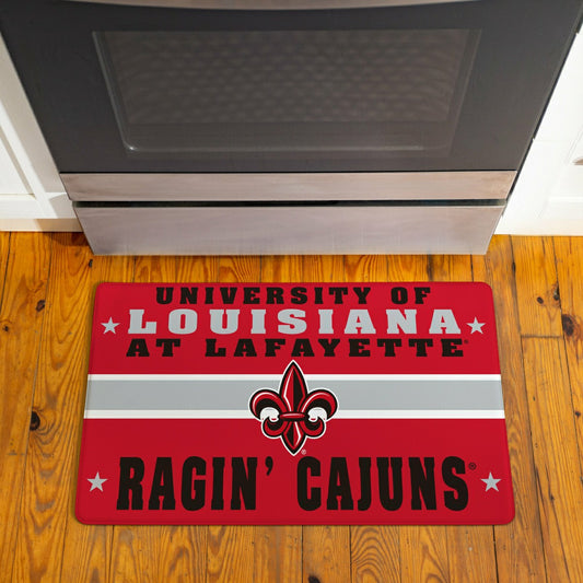 Team Sports America Recommended - University of Louisiana at Lafayette Anti-Fatigue Mat, 18"x30"