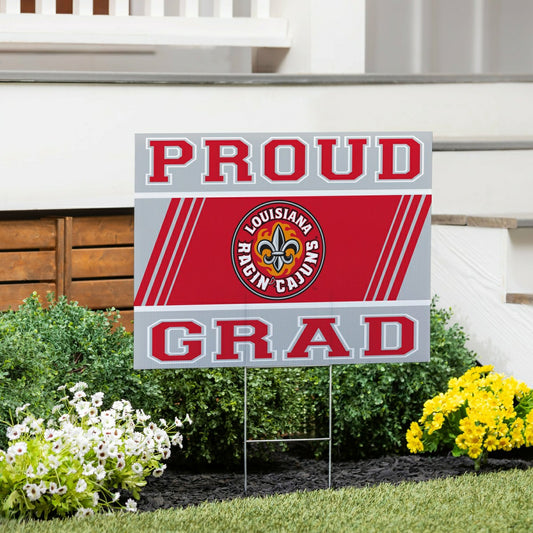 Team Sports America Everyday - Louisiana at Lafayette University Coroplast Yard Sign Graduate