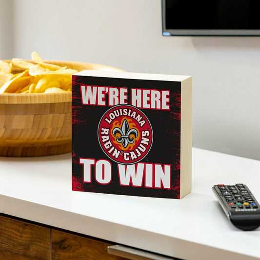 Team Sports America Best Seller - Louisiana at Lafayette University Plock, Down Home Fans, 6x6