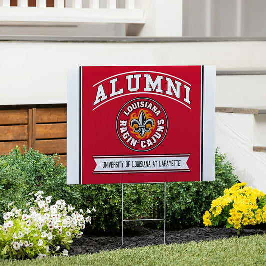 Team Sports America Trending - Louisiana at Lafayette University Coroplast Yard Sign Alumni