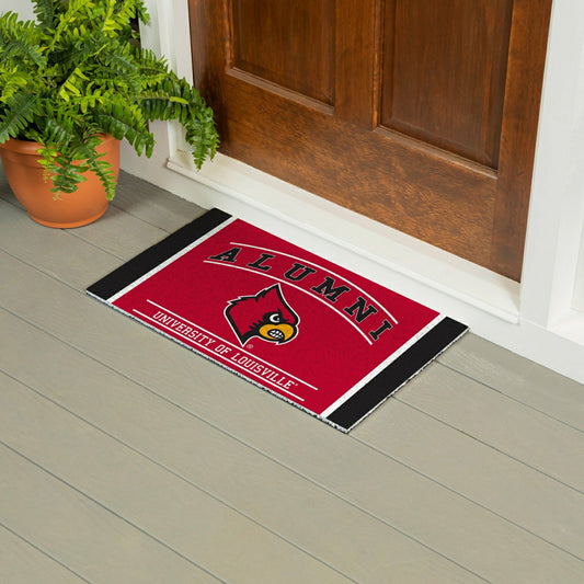Team Sports America Signature - University of Louisville Alumni Mat, 28"x16"