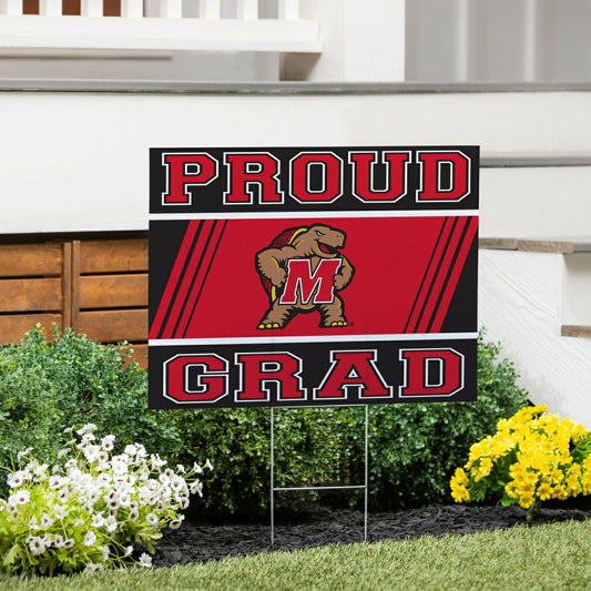 Team Sports America Exclusive - University of Maryland Coroplast Yard Sign Graduate