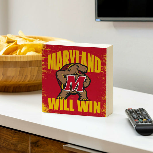 Team Sports America Classic - University of Maryland Plock, Down Home Fans, 6x6